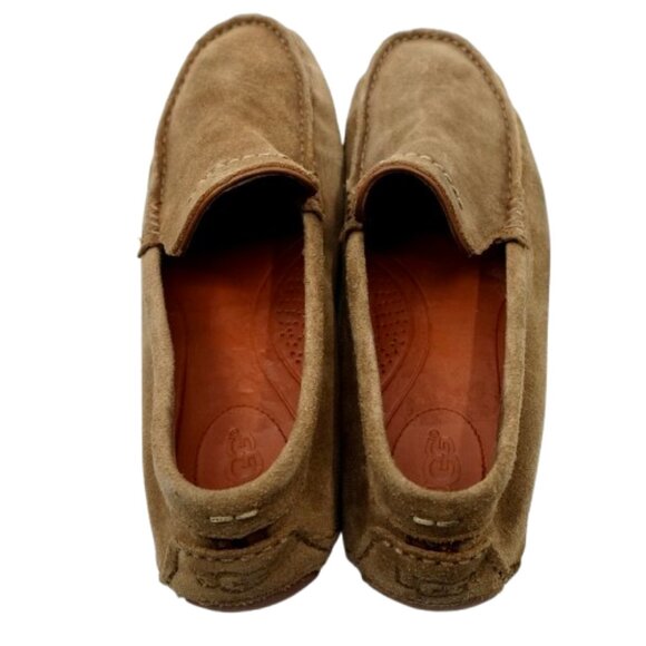 UGG~Henrick~MEN\'S SUEDE TAN LOAFERS DRIVING SHOES Size 7.5 main image 6